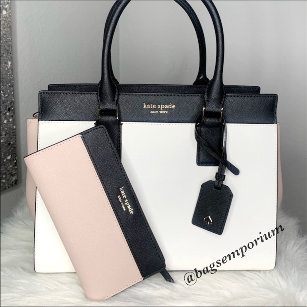 π«SALEπ«KATE SPADE Cameron MD Satchel / Wallet Set - Picture 2 of 15